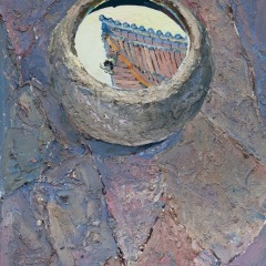 In white waters. Yokohama. 27x39cm. Oil on canvas. 2011